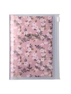 2024 Diary A6 Flower Pattern / Pink