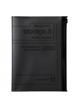 2024 Diary B6 Storage.it / Black