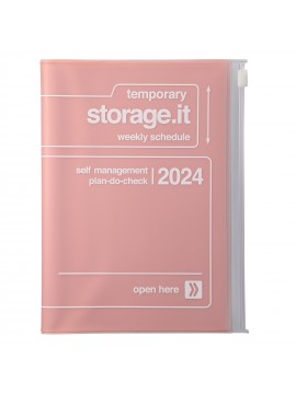 2024 Diary B6 Storage.it / Pink
