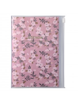 2024 Diary B6 Flower Pattern / Pink