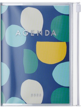 2025 Diary A6 Cats & Dots / Dot Navy