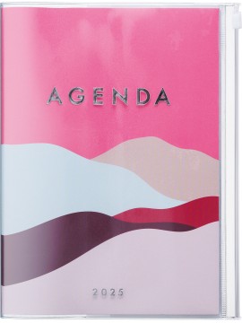 2025 Diary A5 Mountain / Mountain Pink